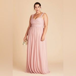 Dusty rose bridesmaid dress